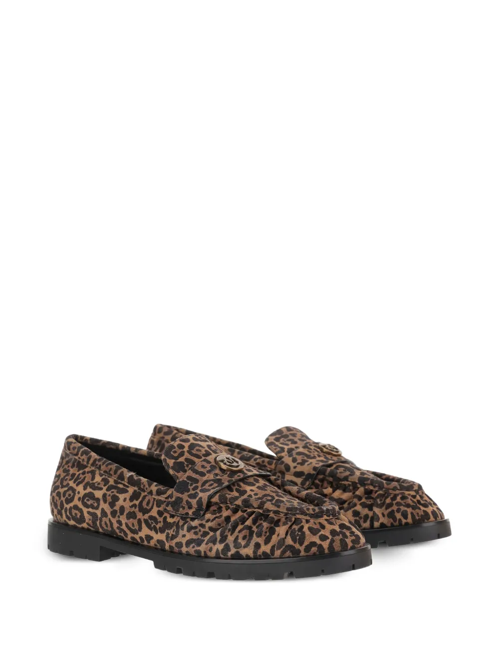 PINKO leopard-print loafers | Image 2