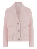 Allude cashmere cardigan - Pink