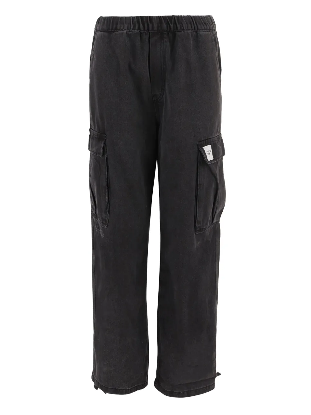 Après Surf elasticated cargo jeans | Black | Image 1