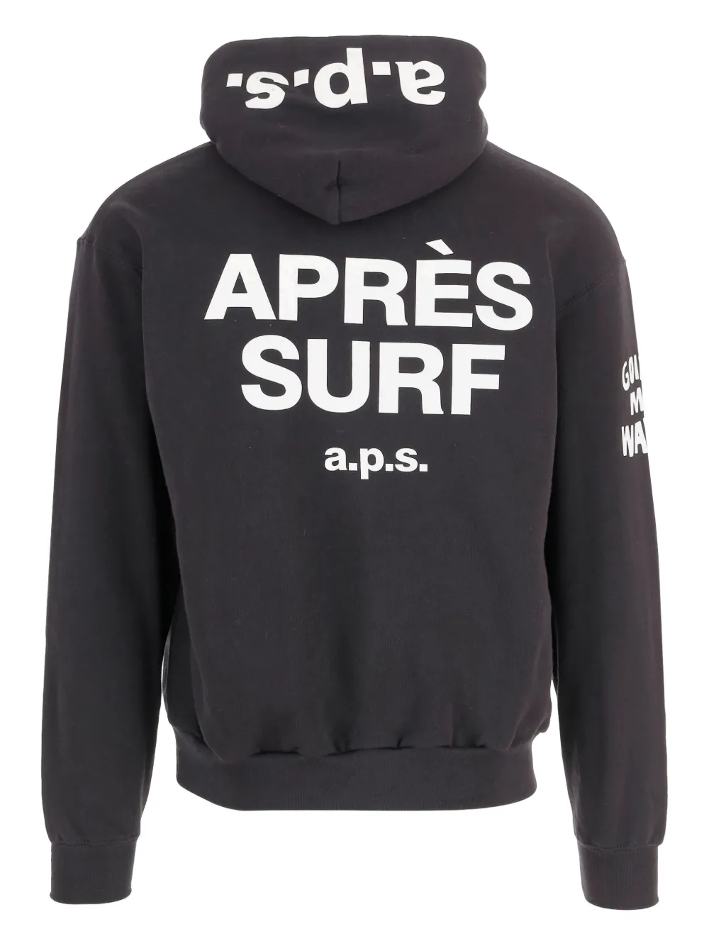 Après Surf Bear-print Drawstring Hoodie In Brown