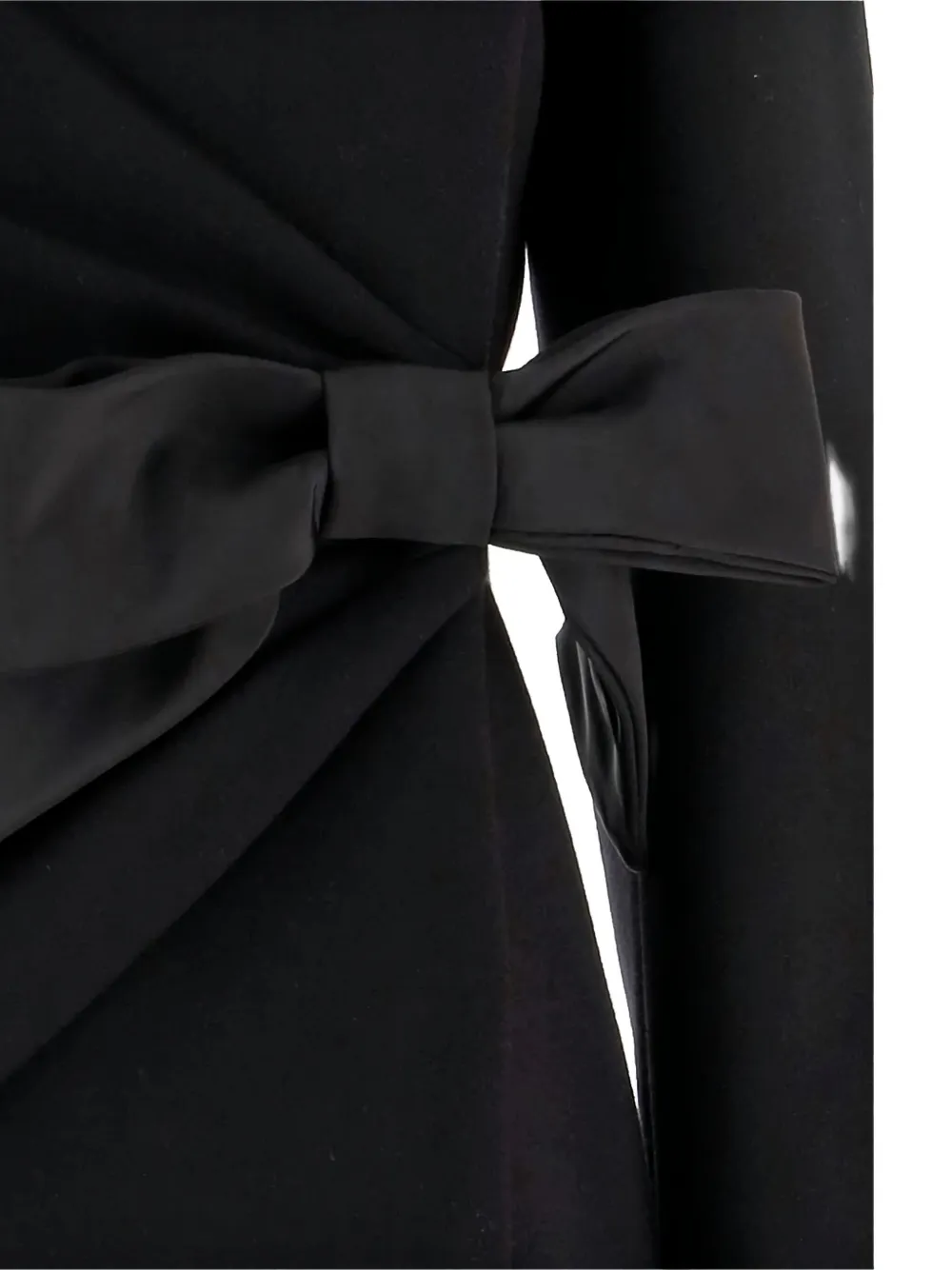 Valentino Long-sleeved Casual Jacket In Black