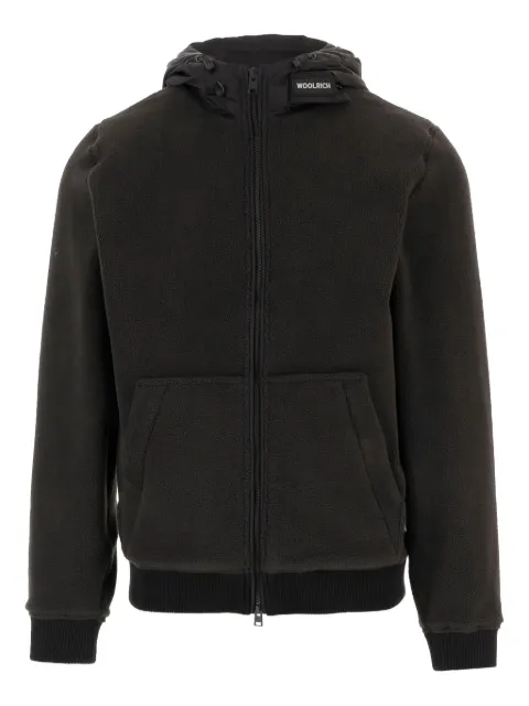 Woolrich zip-up fleece hoodie