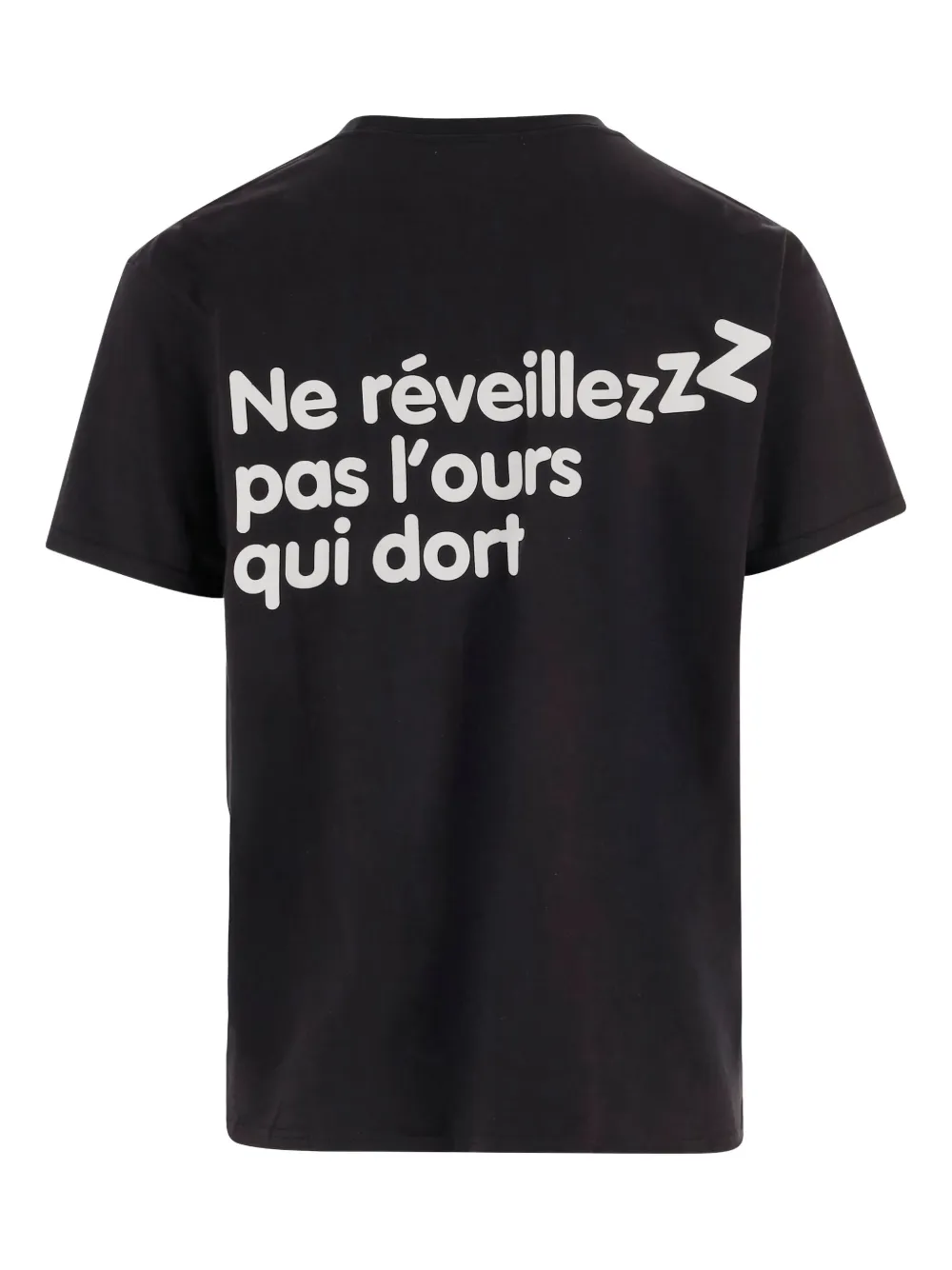 Après Surf Katoenen T-shirt met beerprint - Zwart
