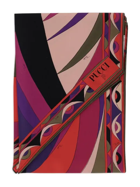 PUCCI Vivara-print silk scarf