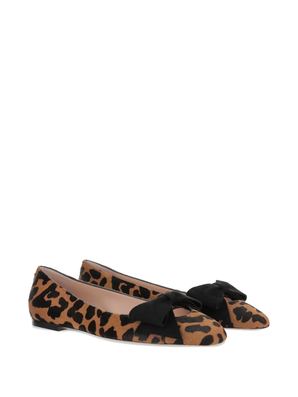 Valentino Garavani Bowow ballerina's - Bruin