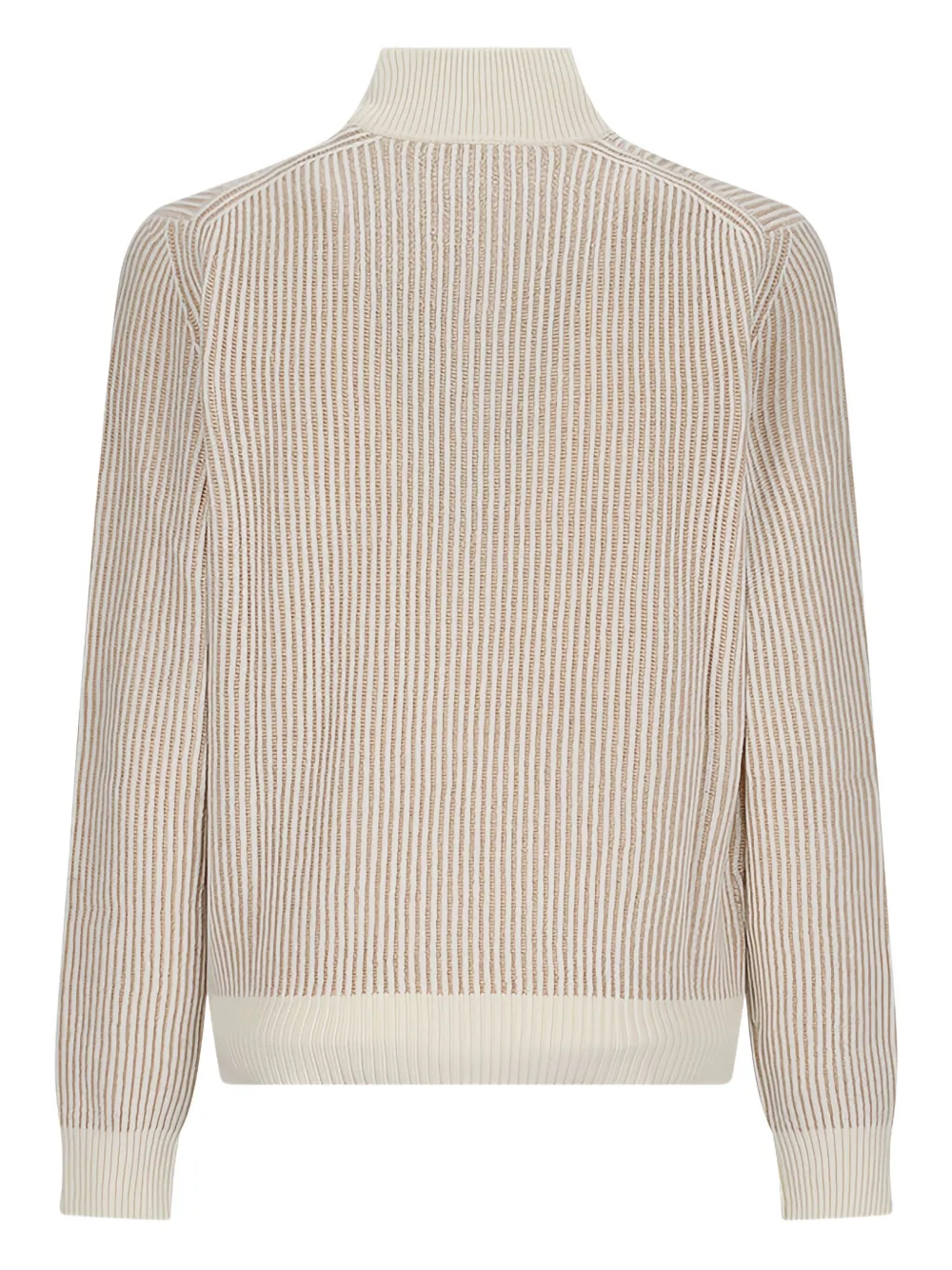 Lardini striped zip-up cardigan | Cardigans | Image 2