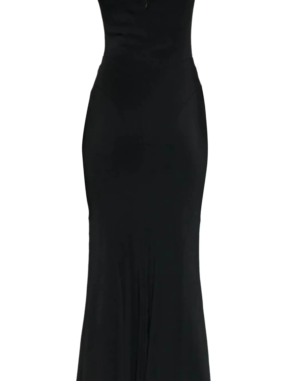Mugler Jurk met col - Zwart