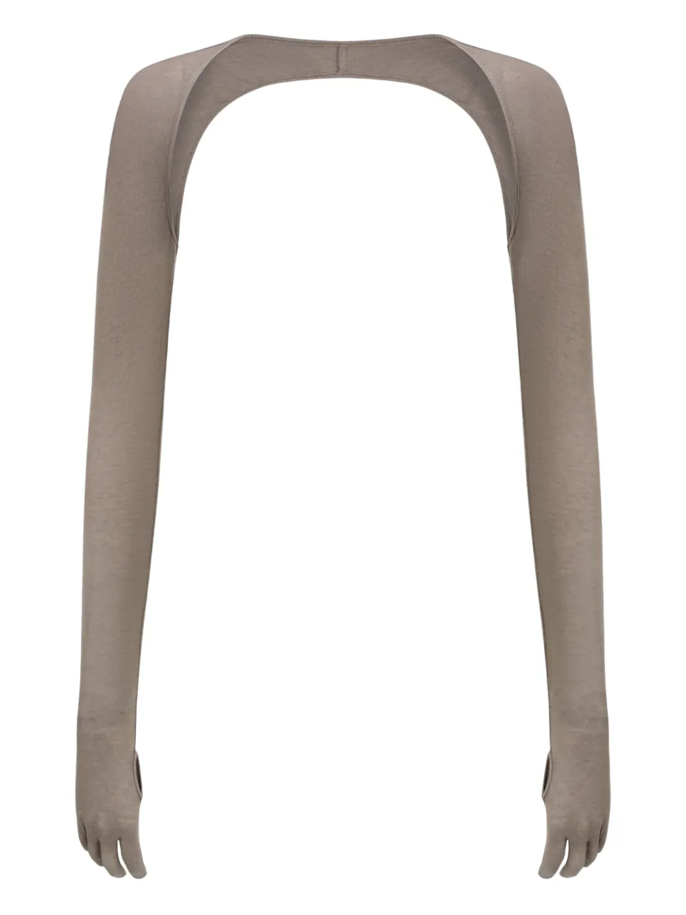 OUDE WAAG jersey cropped jacket | Grey | Image 1