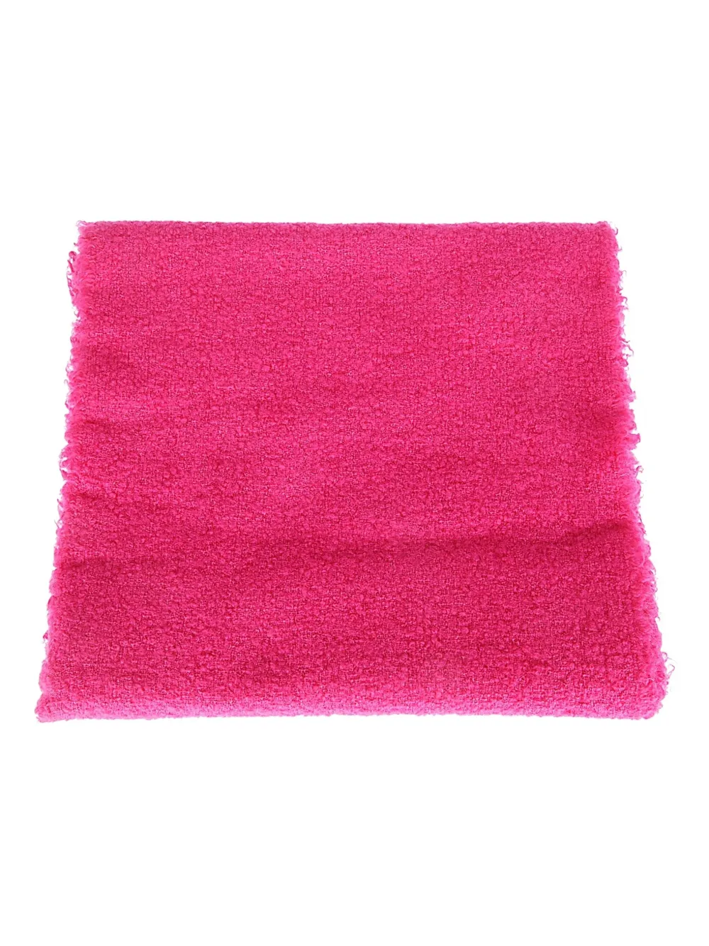 Faliero Sarti frayed alexina scarf - Roze