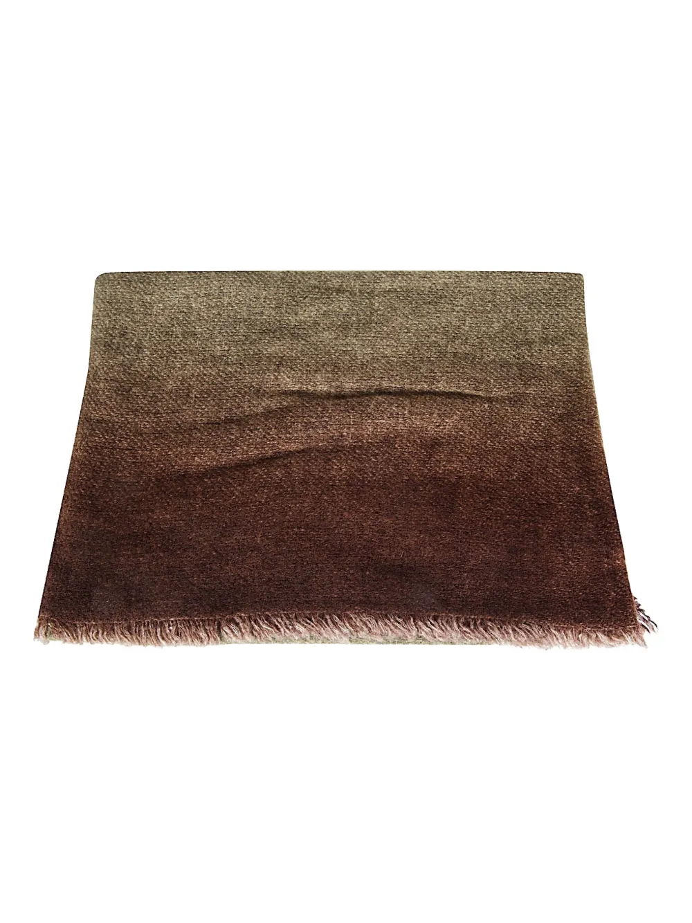 Faliero Sarti Pablita fringed scarf - Bruin
