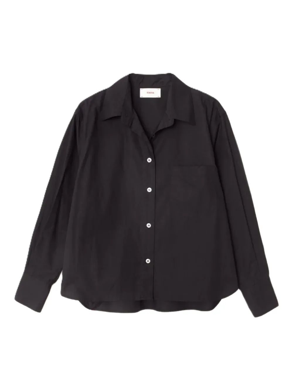 Xirena long-sleeved cotton shirt - ブラック Xirena long-sleeved cotton shirt - ブラック