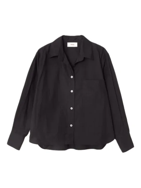 Xirena long-sleeved cotton shirt