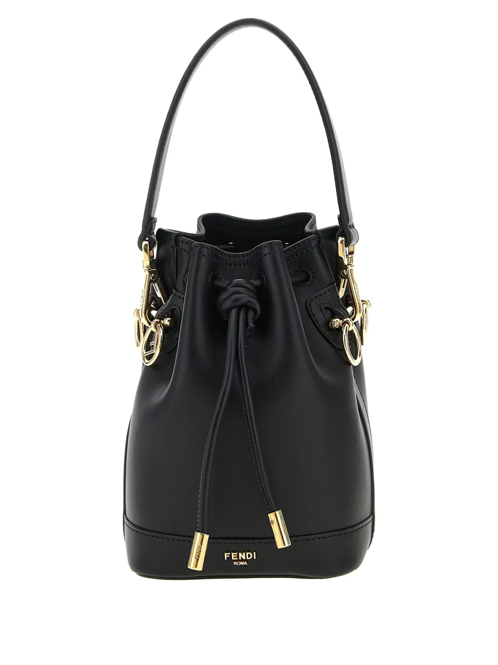 FENDI mini Mon Tresor bucket bag - ブラック FENDI mini Mon Tresor bucket bag - ブラック