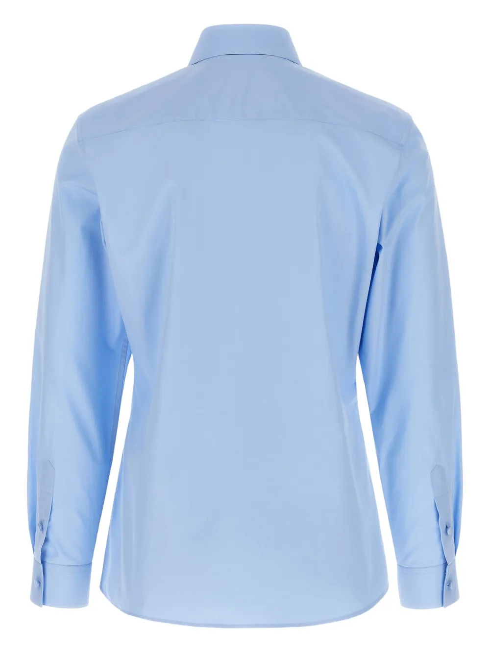 Valentino Garavani pointed-collar cotton shirt - Light Blue