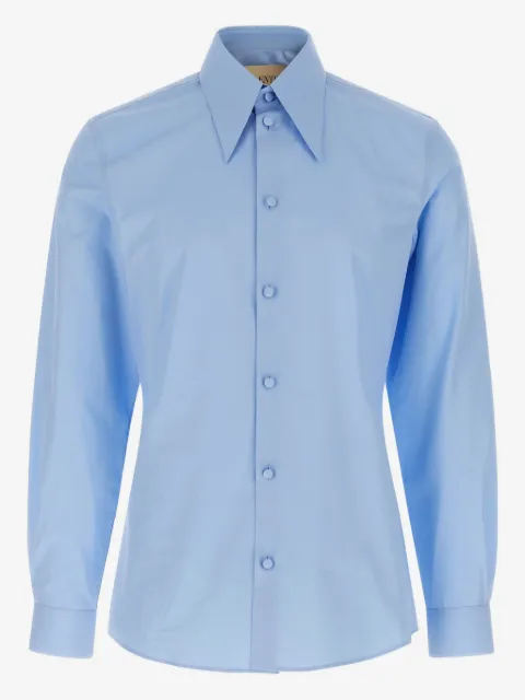 Valentino Garavani pointed-collar cotton shirt