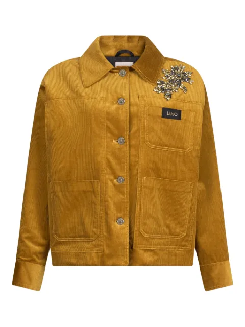 LIU JO bejewelled patch-pocket jacket