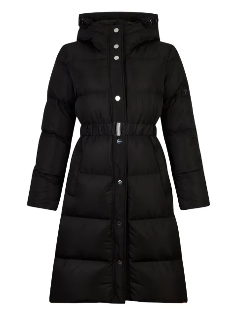 LIU JO quilted bejewelled longline jacket