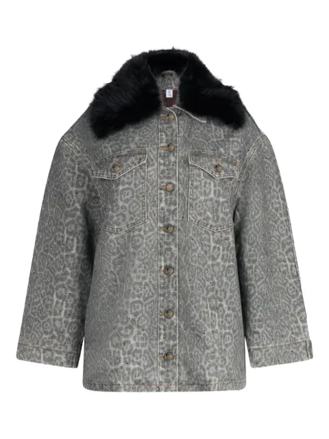 LIU JO animal-print jacket