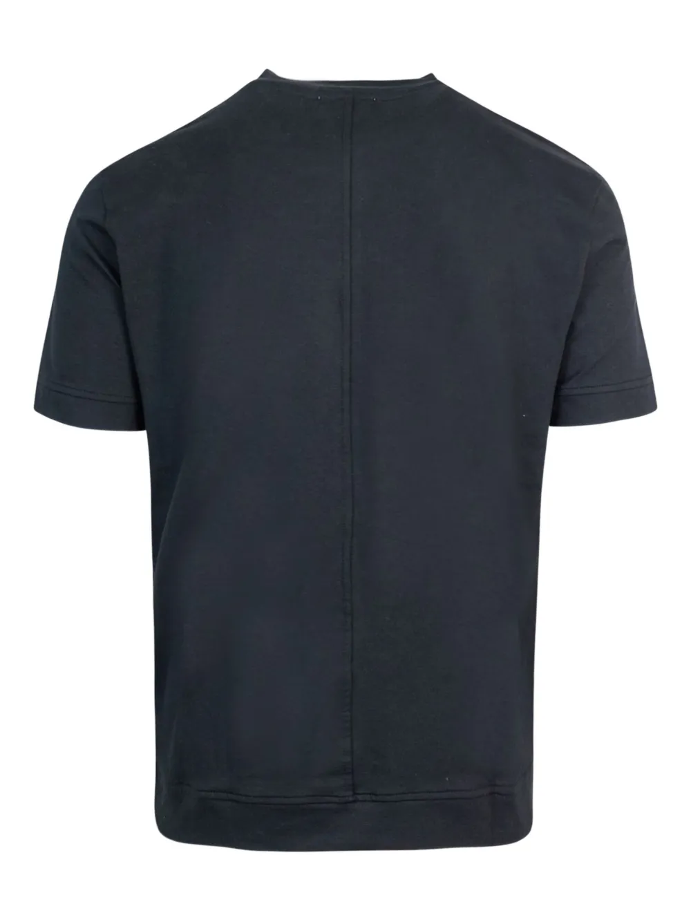 Paolo Pecora Katoenen T-shirt met korte mouwen - Zwart