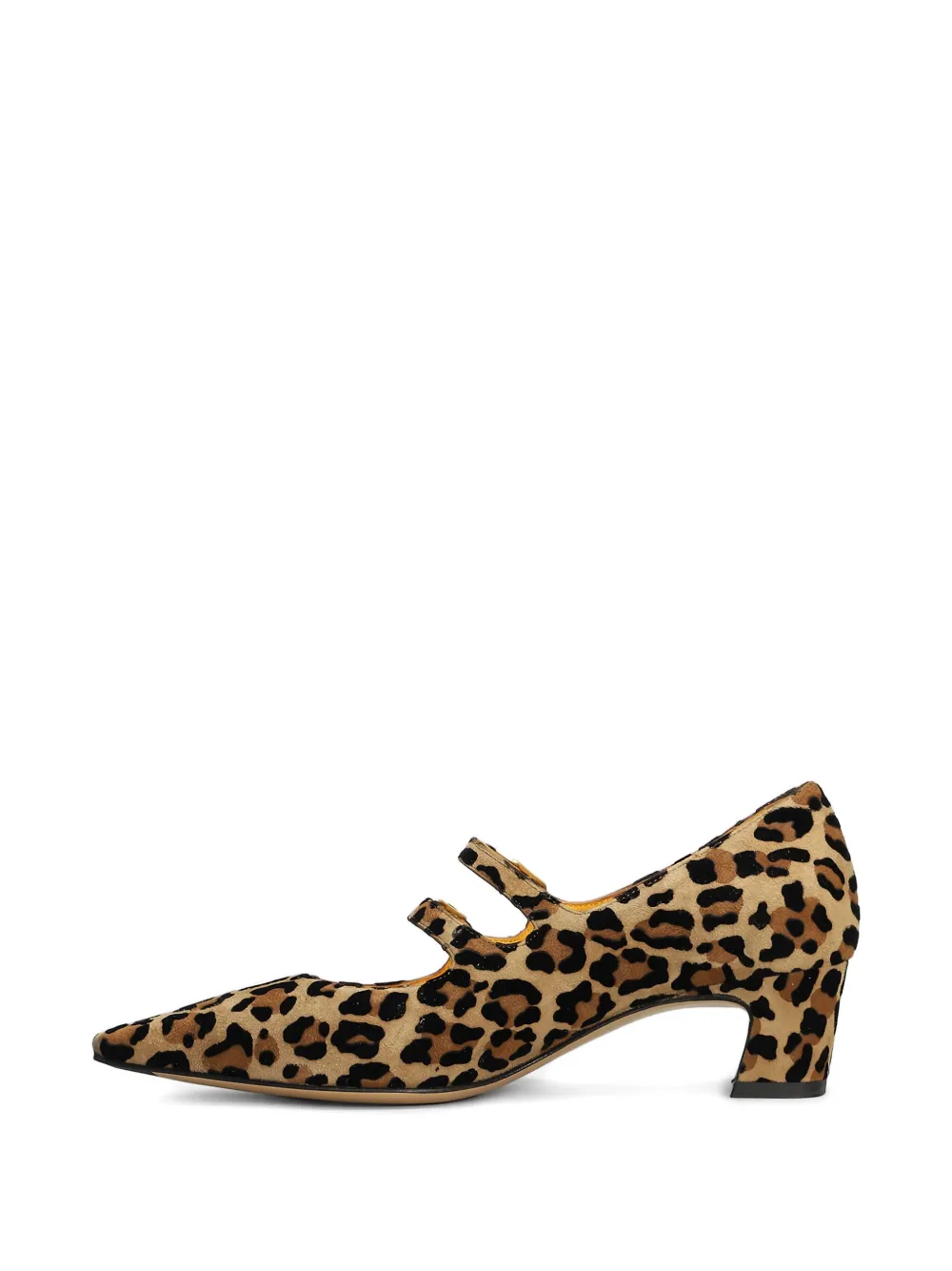 Mara Bini Vale Double-strap Pumps In Animal Print