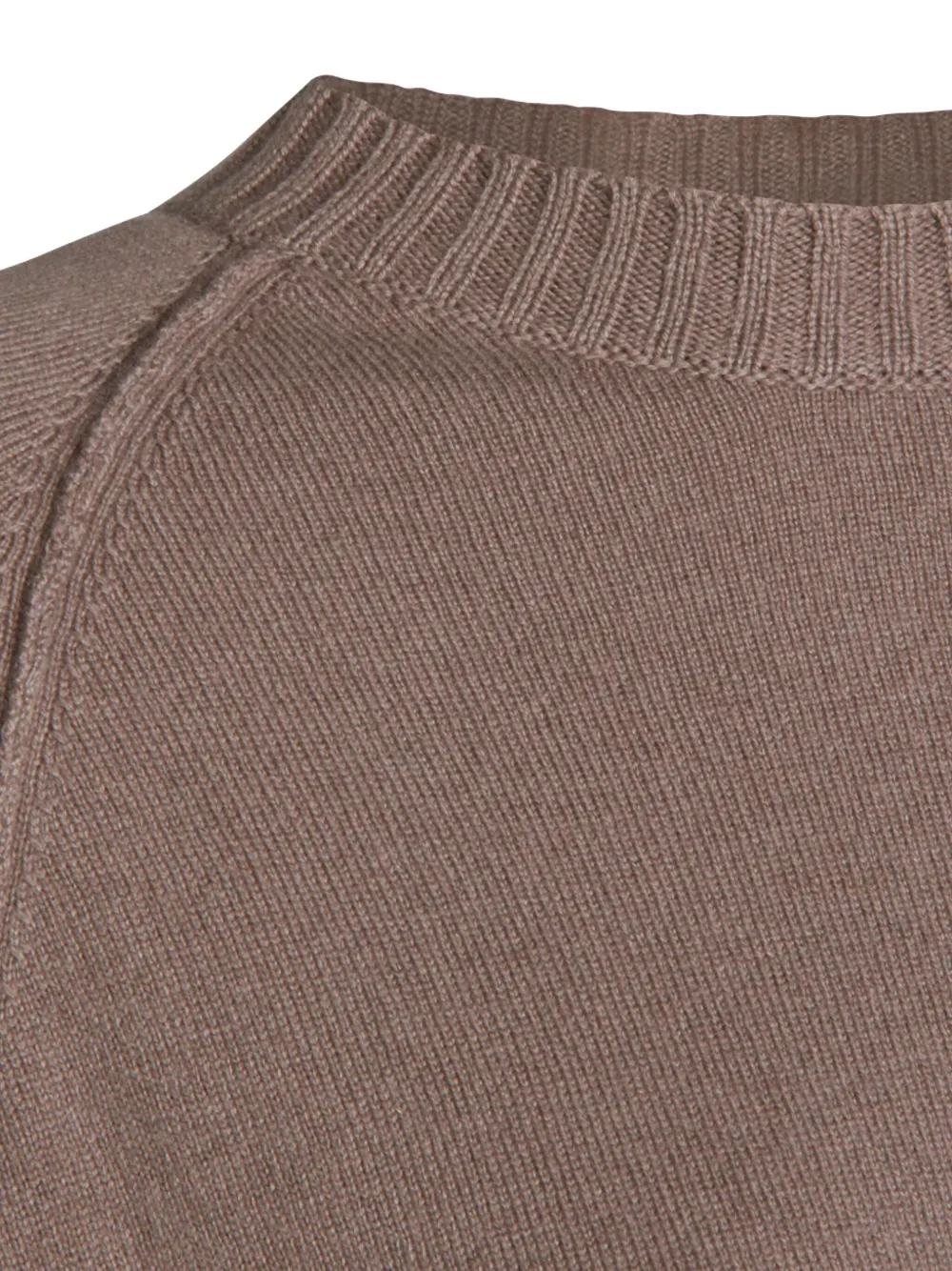 Antonelli Trui met raglan mouwen en zijsplit Bruin