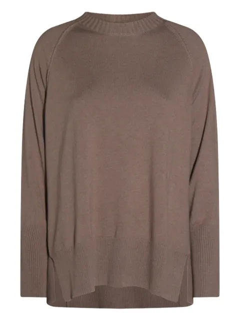 Antonelli raglan-sleeve side-slit sweater