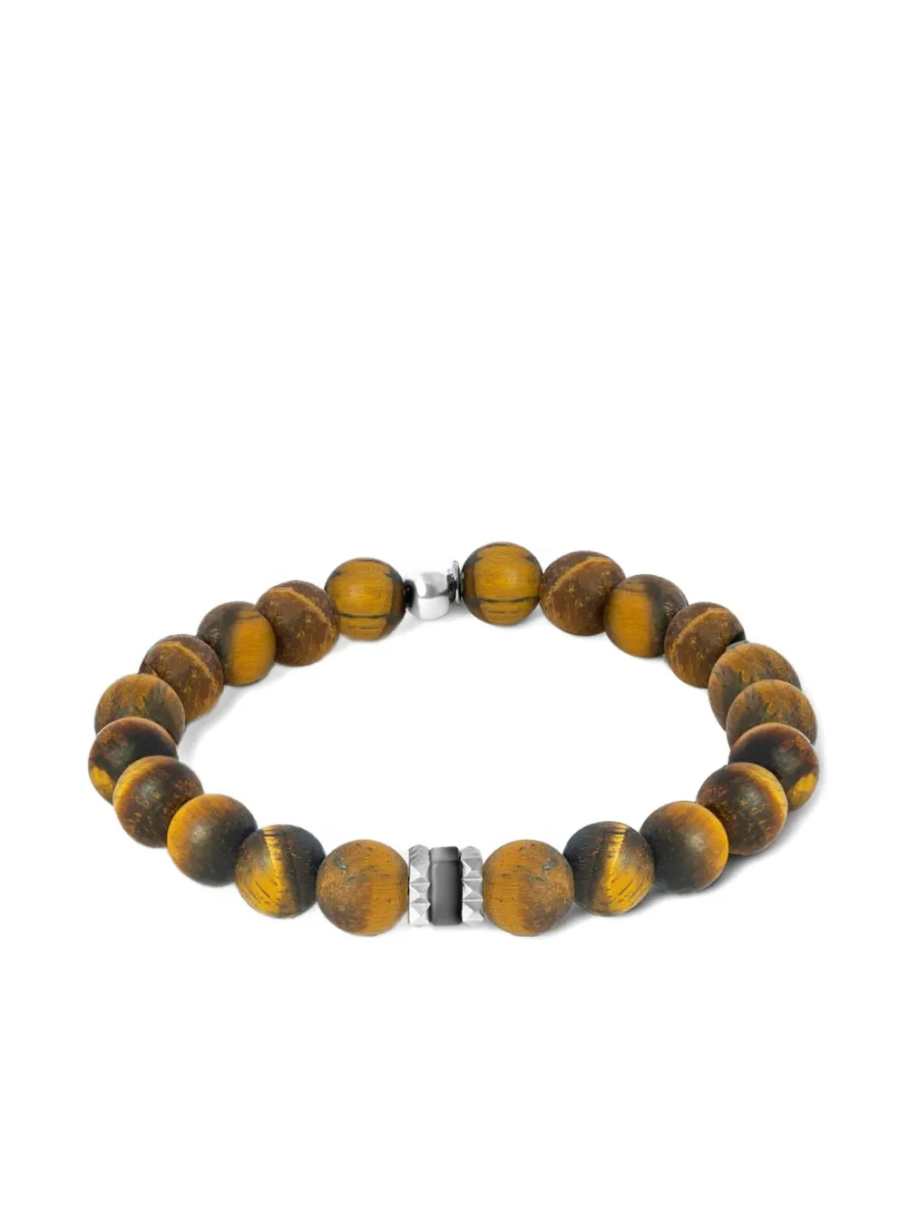 Tateossian Giza Beaded Bracelet In Burgundy