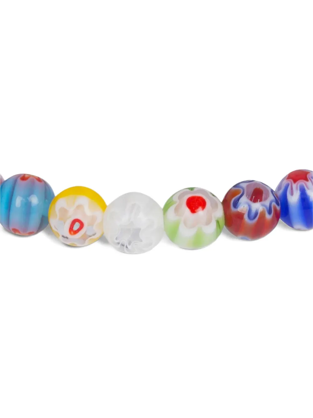 Tateossian Millefiori Beaded Bracelet In Black