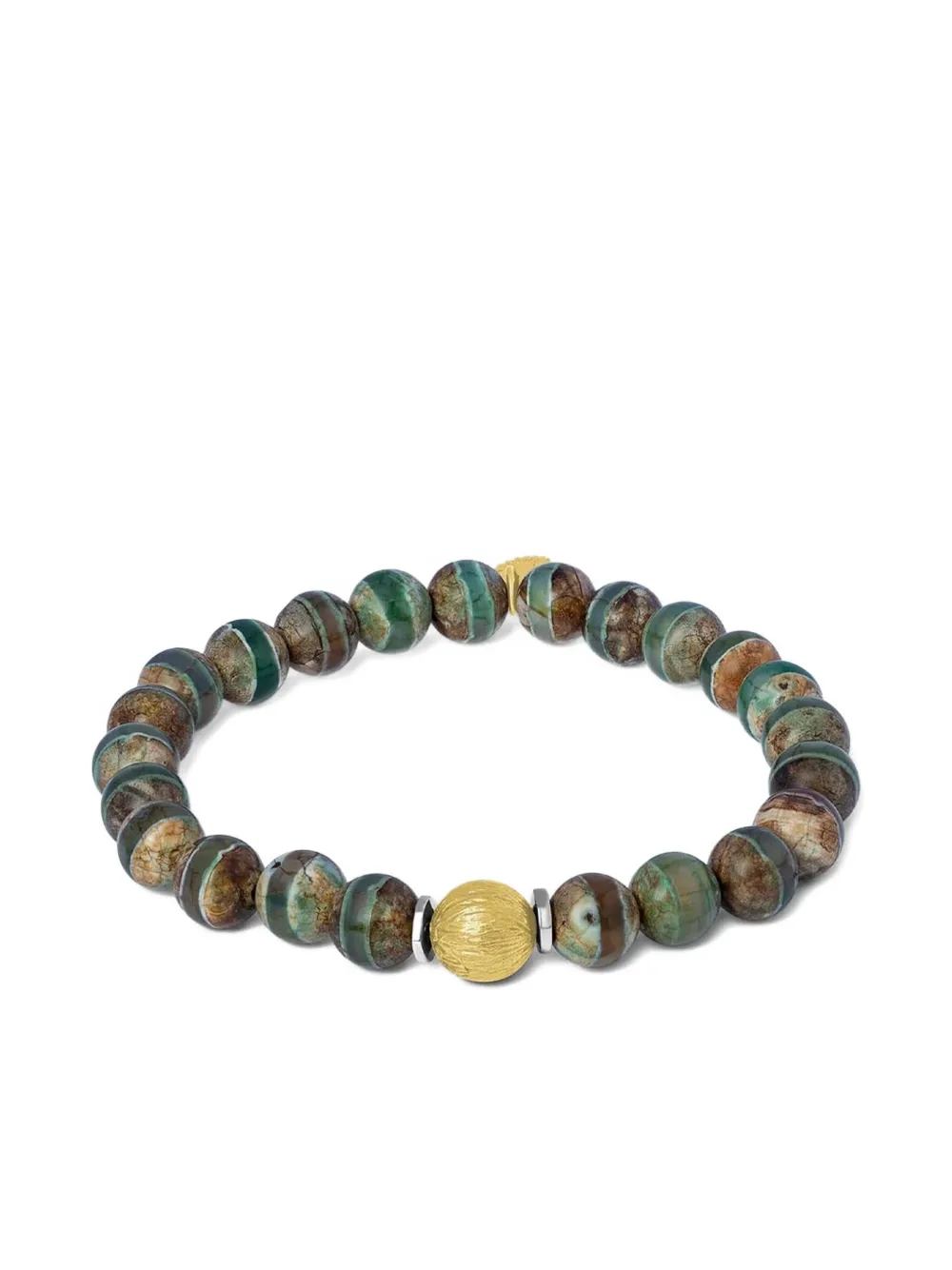 Tateossian Lhasa bracelet - グリーン Tateossian Lhasa bracelet - グリーン