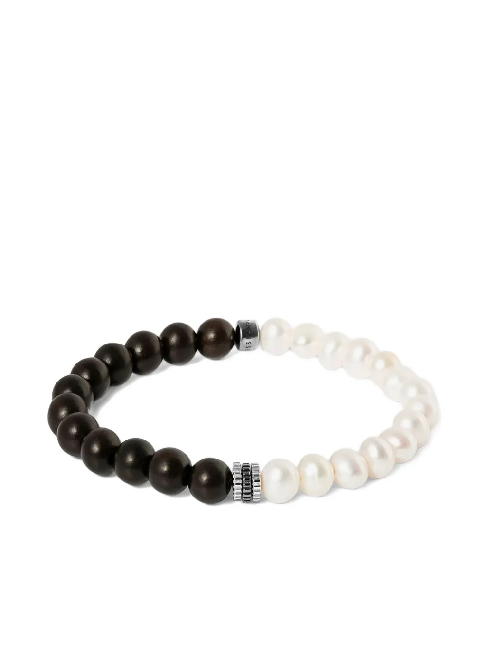 Tateossian Gear Trio bracelet - ブラック Tateossian Gear Trio bracelet - ブラック