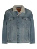 Levi's sherpa-lined denim jacket - Blue