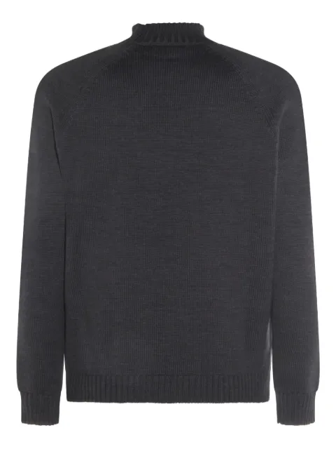 Zanone high-neck raglan-sleeve sweater