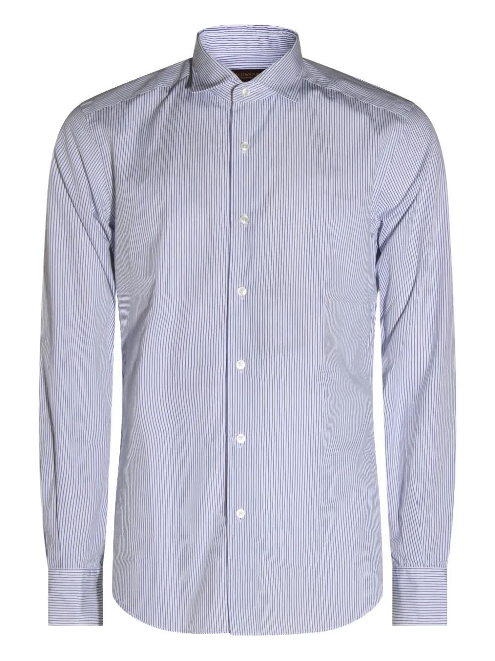 Glanshirt قميص قطن مخطط | أزرق | Image 1