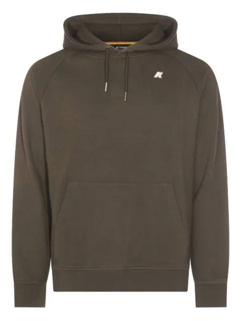K-Way hoodie con parche del logo