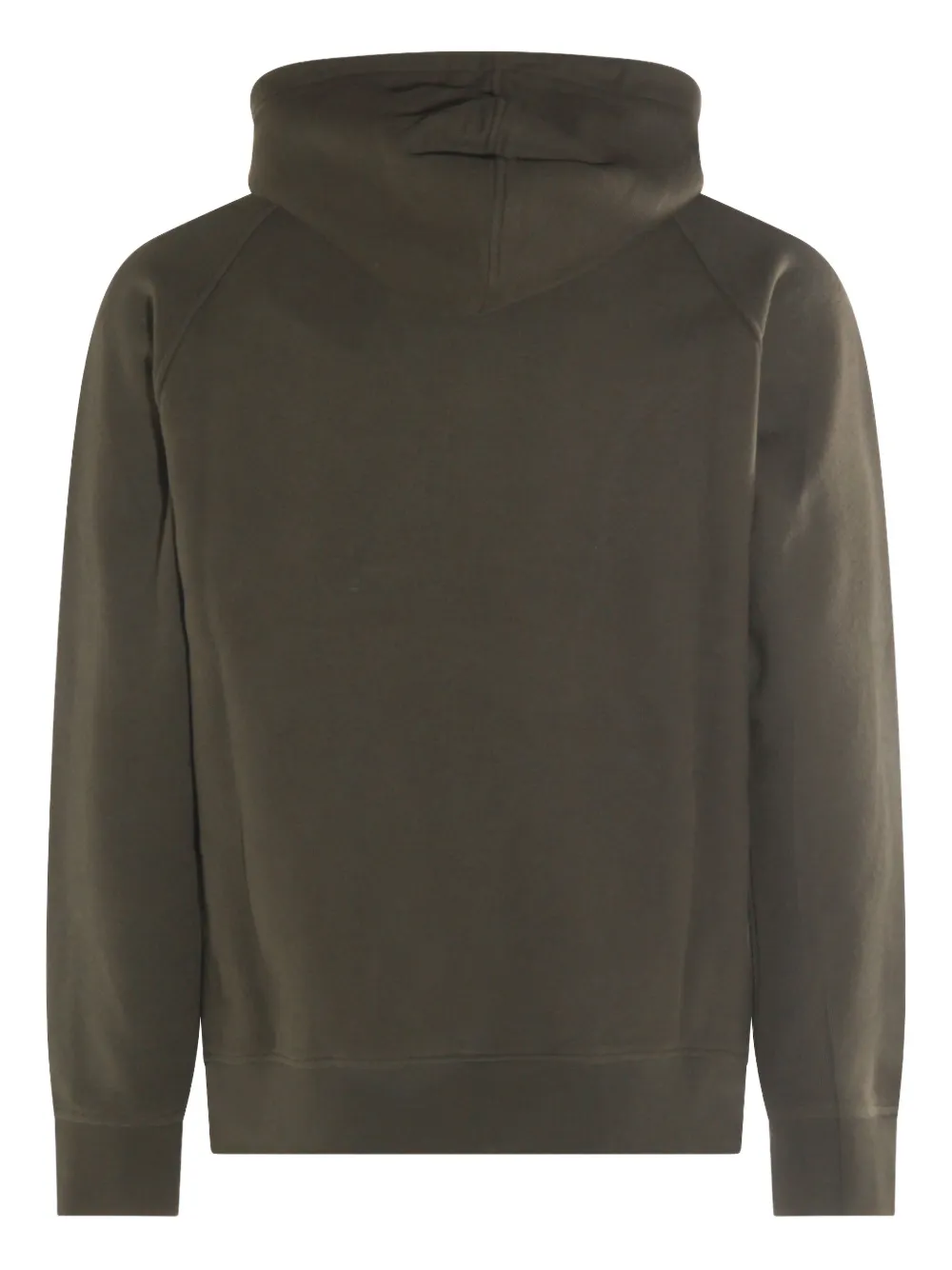 K-way Green Cotton Alban Heavy Fleece Sweatshirt In Green