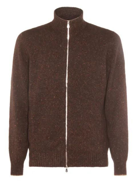 Brunello Cucinelli high-neck zip-up cardigan 