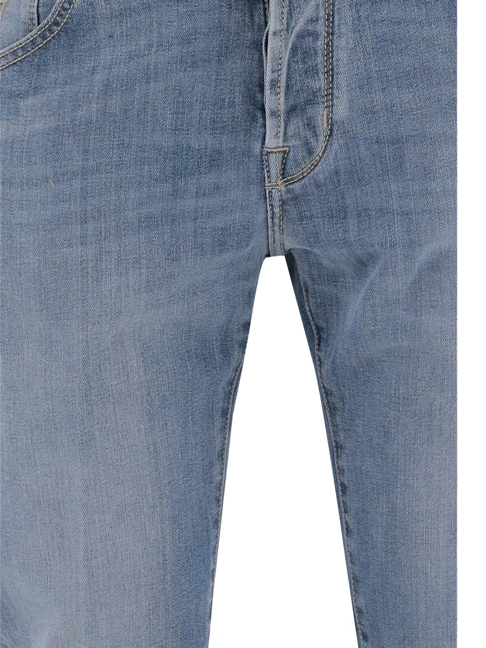 Jacob Cohen Five-pocket Button-fly Jeans In Blue