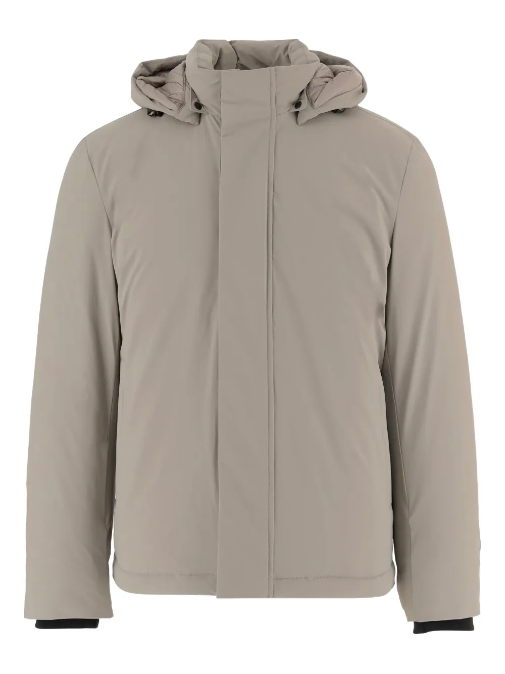 Woolrich detachable-hood short coat | Neutrals | Image 1