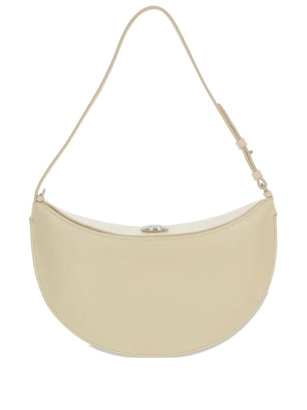Jacquemus Small Le Ovalo Shoulder Bag In Yellow