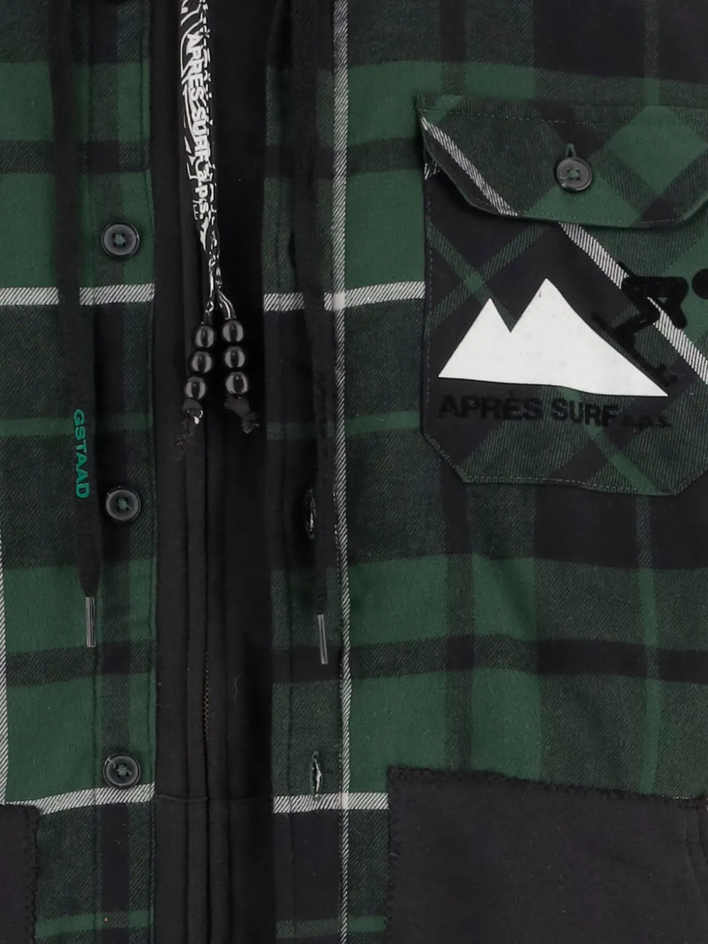 Après Surf Geruit shirtjack Groen