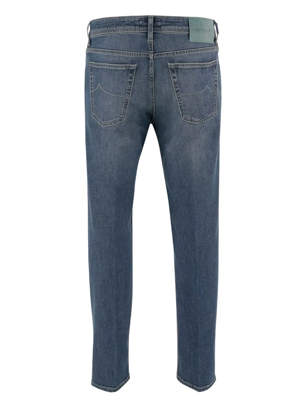 Jacob Cohën Nick Slim 5 Pocket button-fly jeans - Blauw