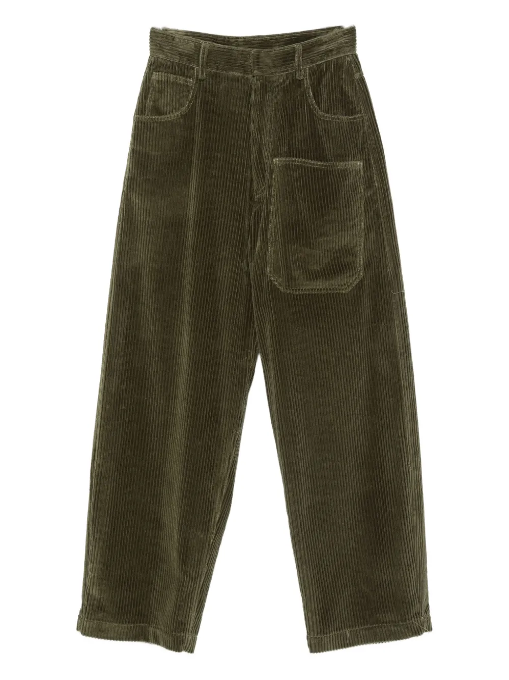 Jejia Corduroy Trousers In Green