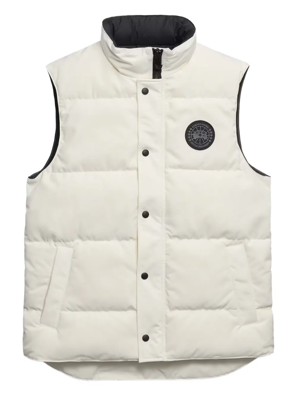Canada Goose Garson quilted logo-patch gilet | White | Image 1