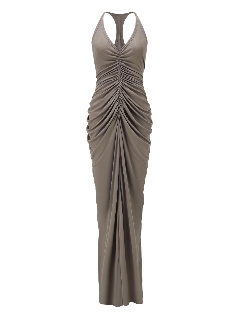 OUDE WAAG ruched midi dress | Grey | Image 1