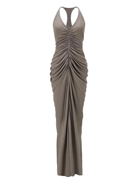 OUDE WAAG ruched midi dress