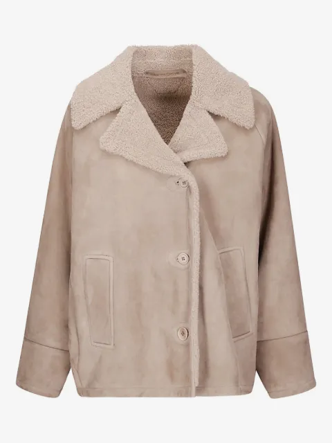Salvatore Santoro shearling-collar jacket