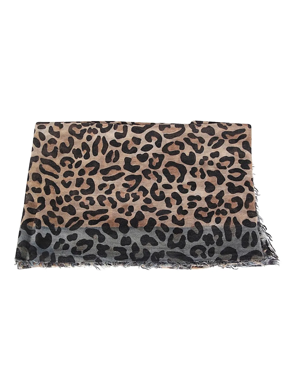 Faliero Sarti Maila animal-print scarf - Beige