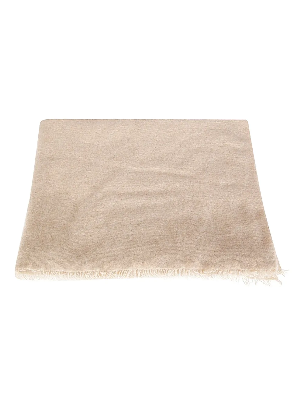 Faliero Sarti Adriel fringed scarf - Beige