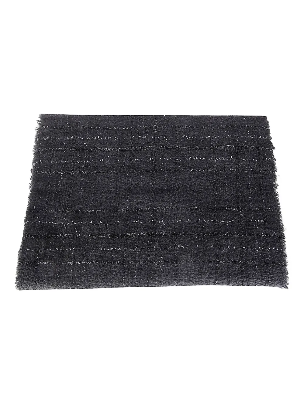 Faliero Sarti Adrienne fringed scarf - Grijs