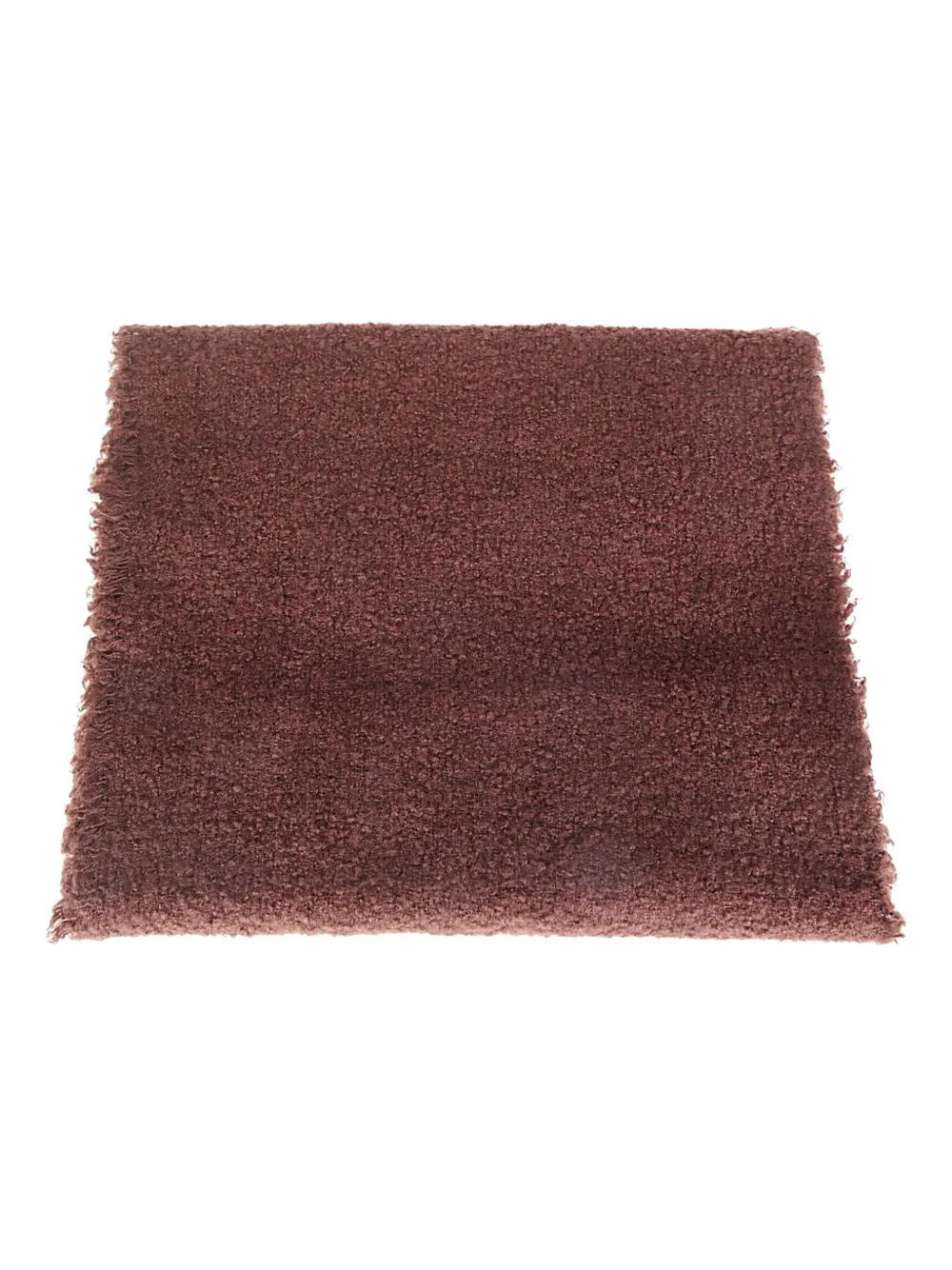 Faliero Sarti Alexina frayed scarf - Bruin